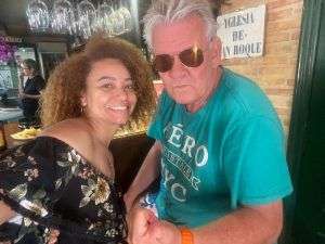 Yuli y JGA en El Desvan
