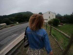 Yuli, volviendo de Meira.