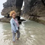 Yuli en el mar